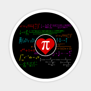 Pi 3.14 Love 01 Magnet